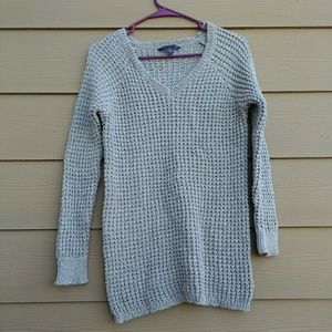 *American Eagle* Cozy Knit Gray Sweater